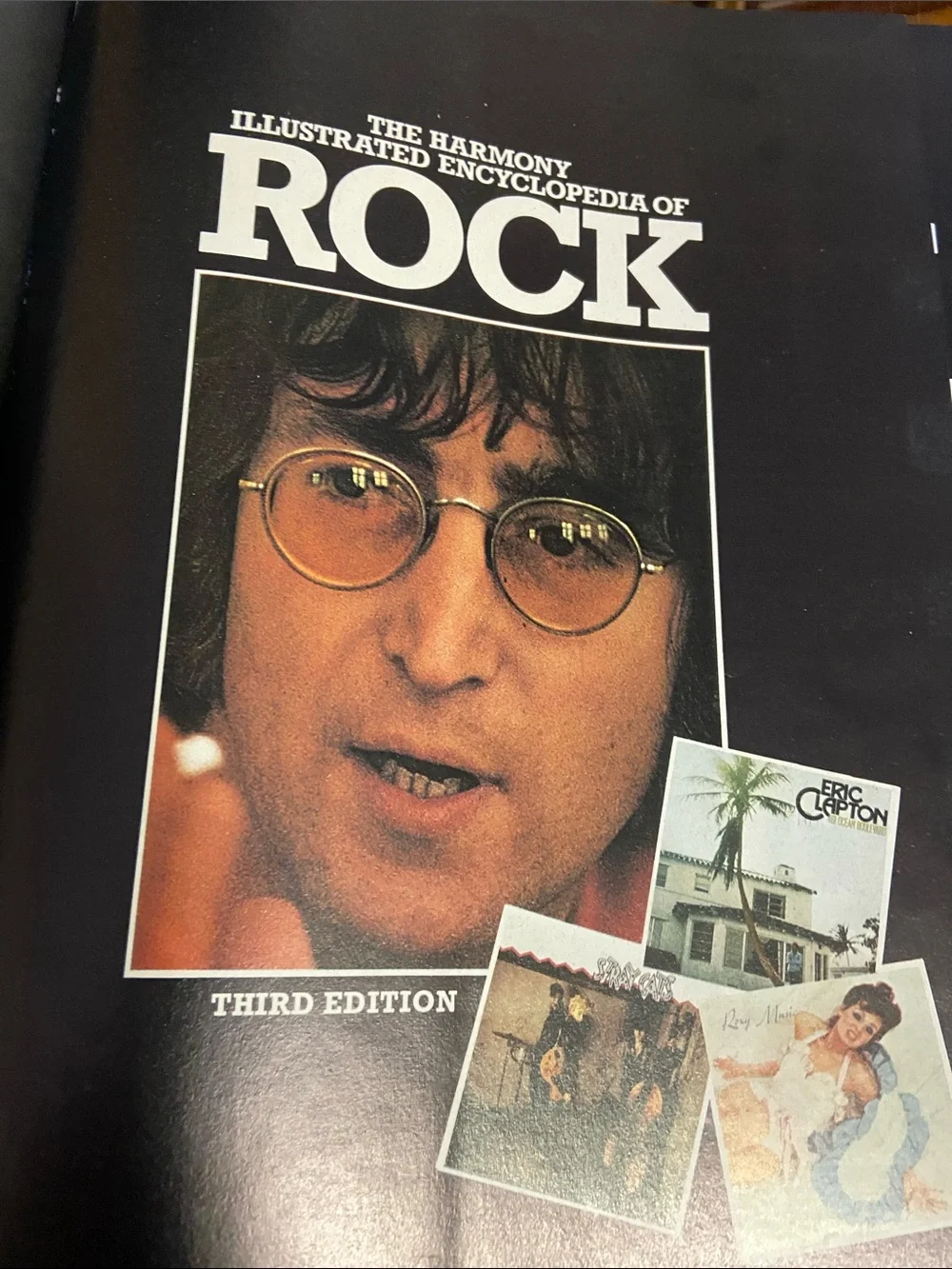 Vintage 80s 1980s Rock n Roll photo coffee table book 50s 60s 70s 80s star stars